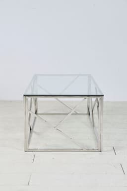 SalesFever Glastisch | Silber