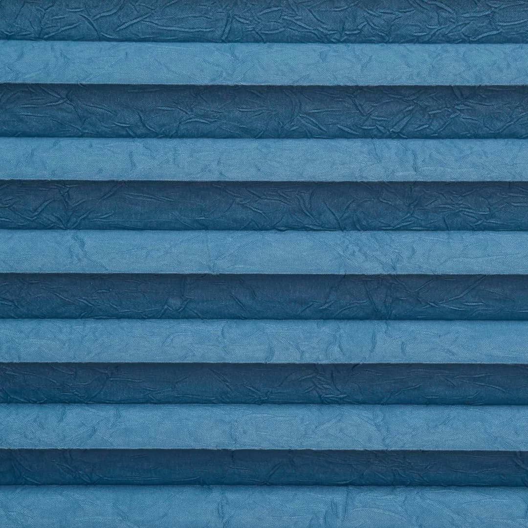 Liedeco Plissee Jeansblue | Blau