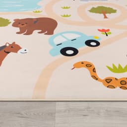 Paco Home Kinderteppich Bino 580 | Mehrfarbig