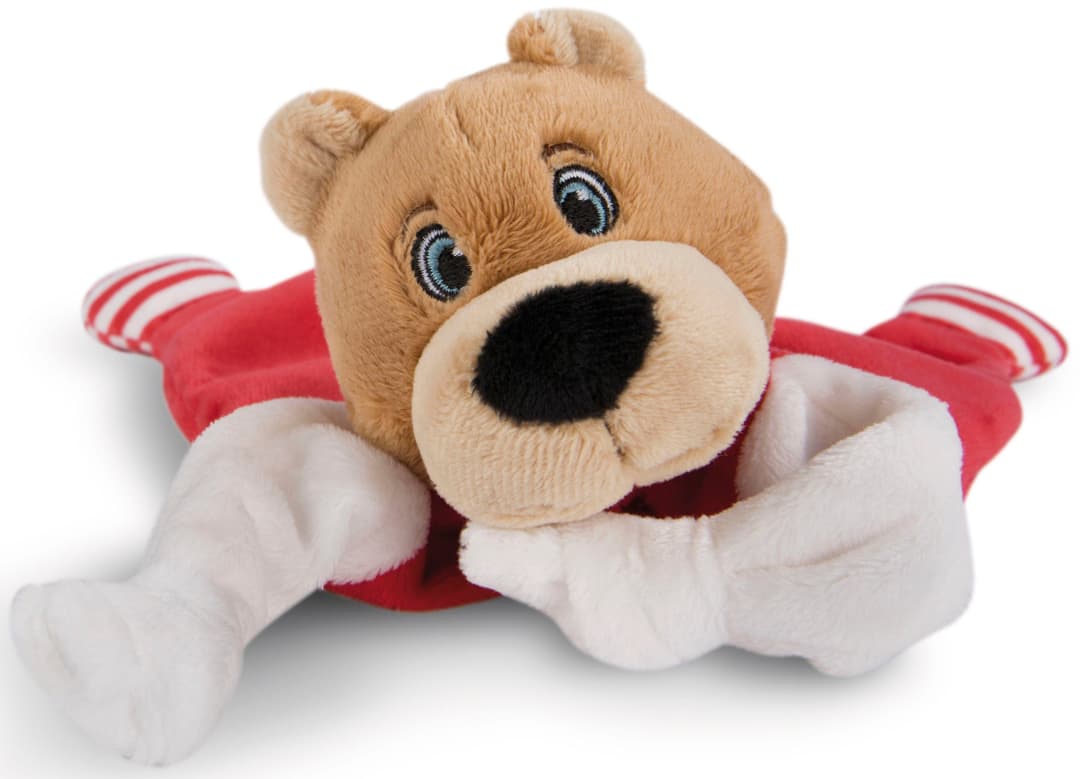Nici Schmusetuch Bär Berni | Rot