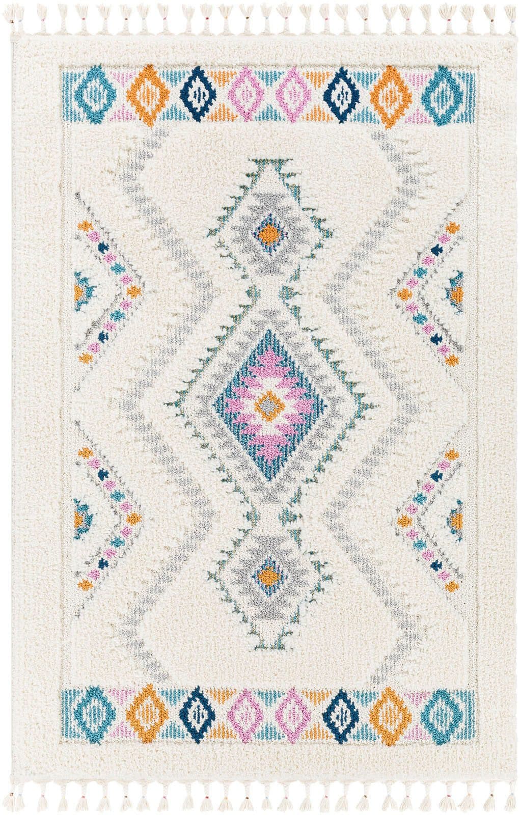 Livabliss Hochflor-Teppich DURANGO | Beige