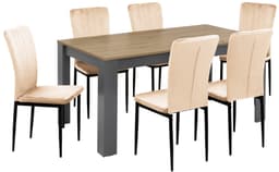 Home affaire Essgruppe Bergamo | Beige