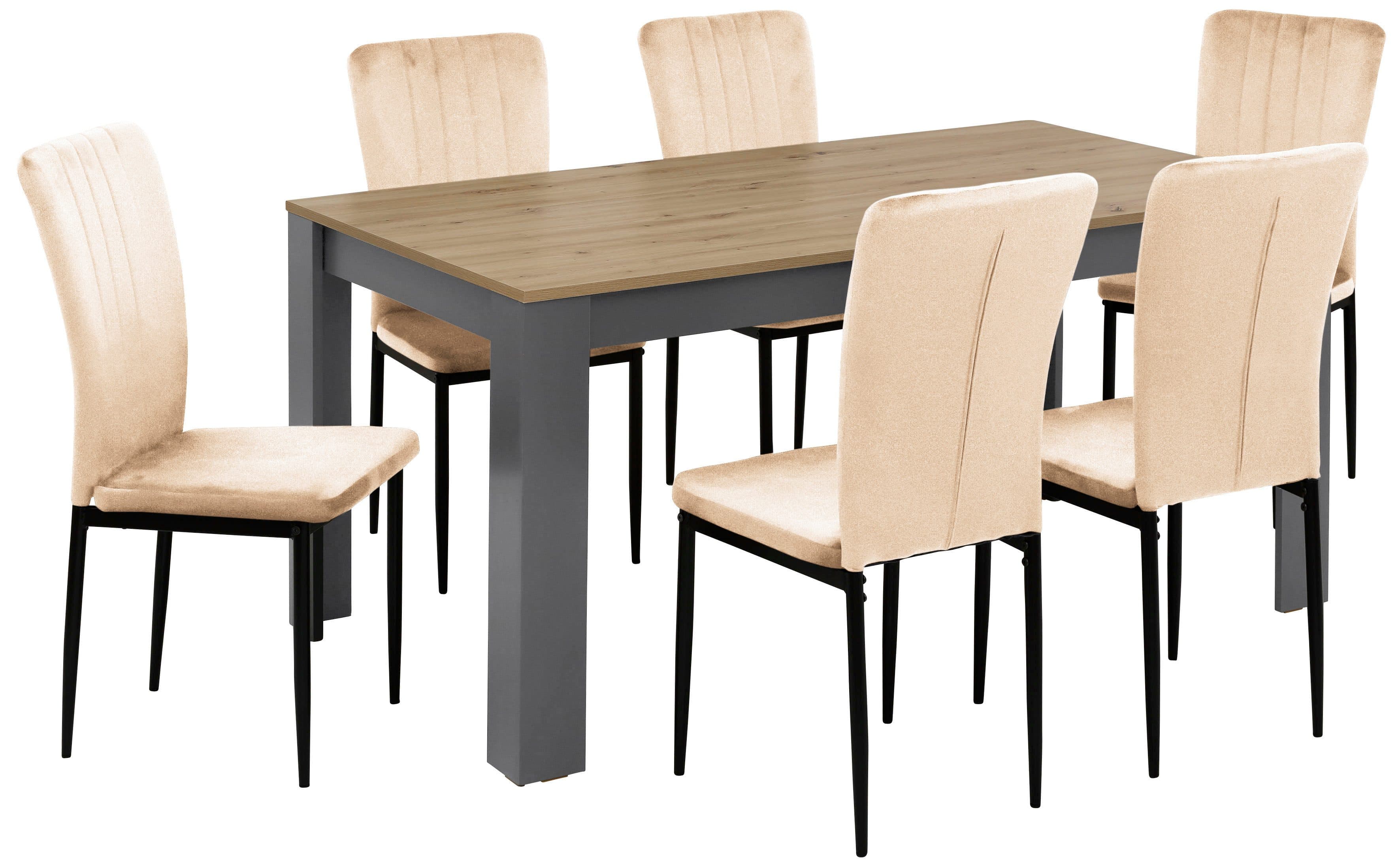 Home affaire Essgruppe Bergamo | Beige