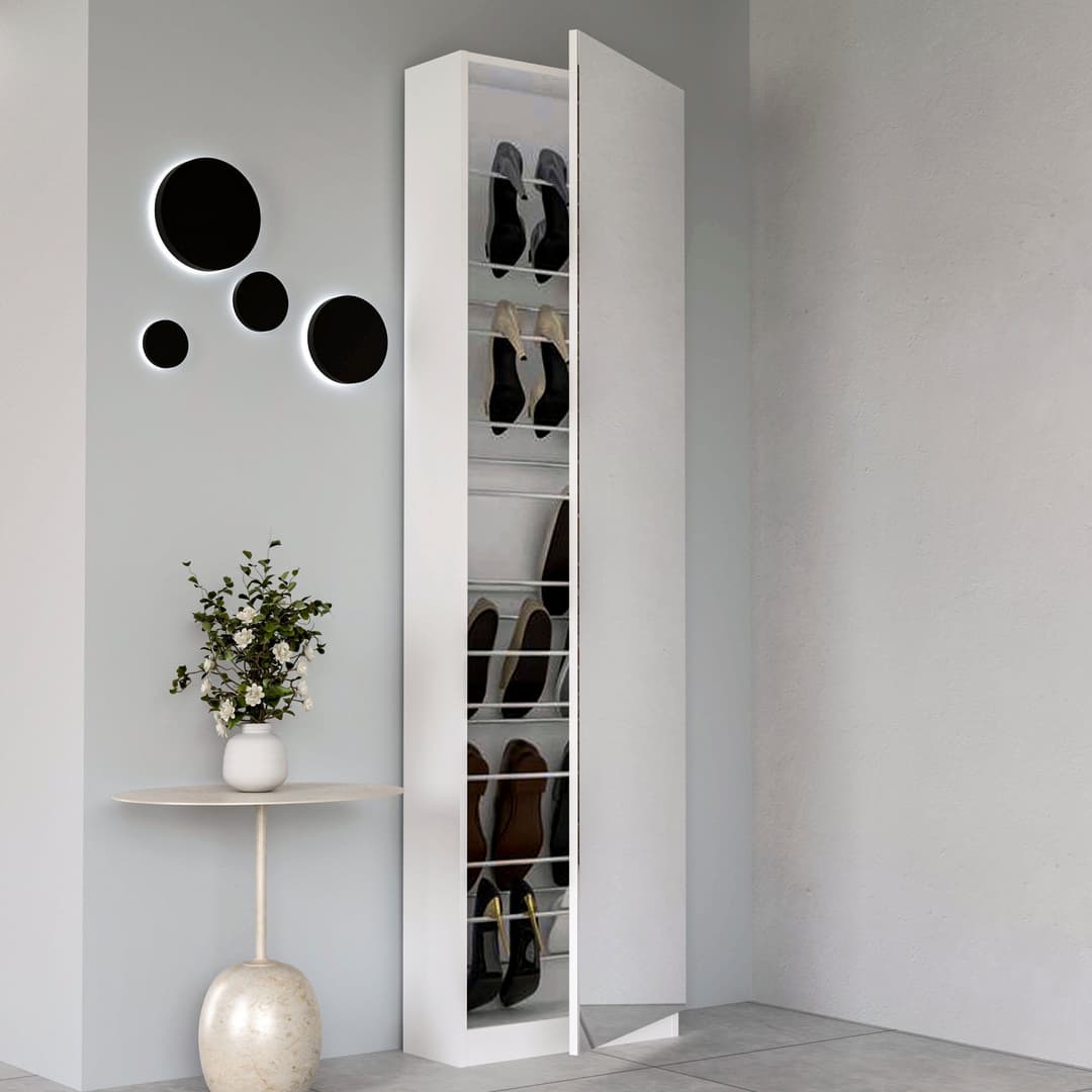 FORTE Schuhschrank Calma | Weiß