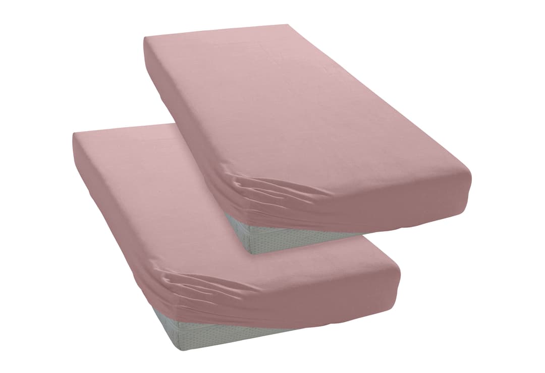 OTTO home Spannbettlaken PHYSALIS Comfort | Rosa
