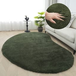 LeGer Home by Lena Gercke Hochflor-Teppich Halrum | Grün