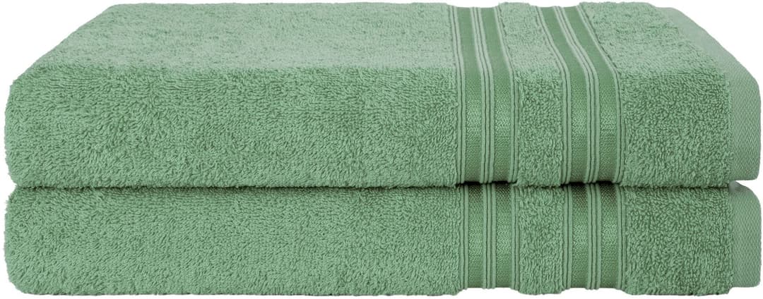HAMMETEX Duschtuch 2er Set | Grün
