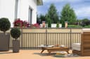 hecht international Balkonsichtschutz | Beige