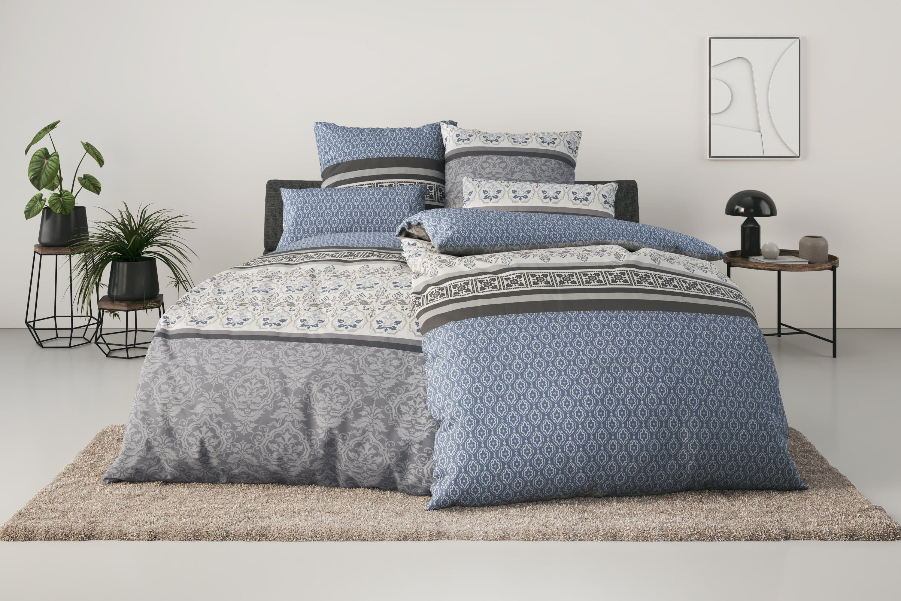 OTTO home Bettwäsche Cremona | Blau