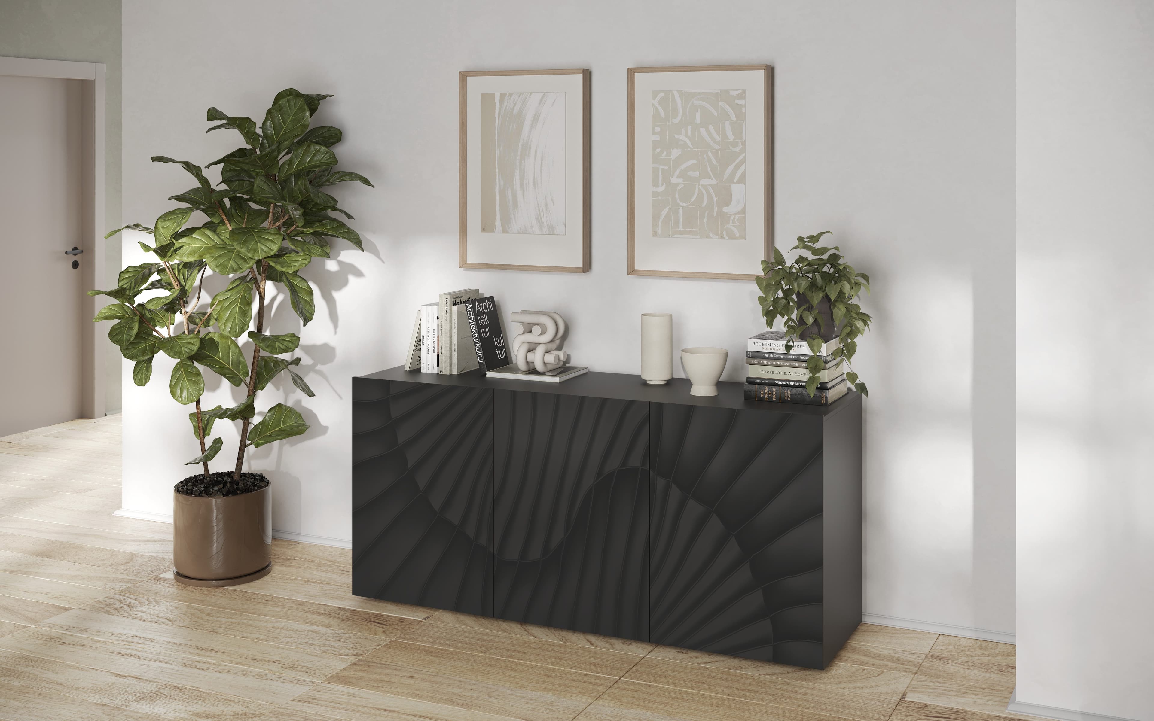 OTTO home Sideboard Snake | Schwarz