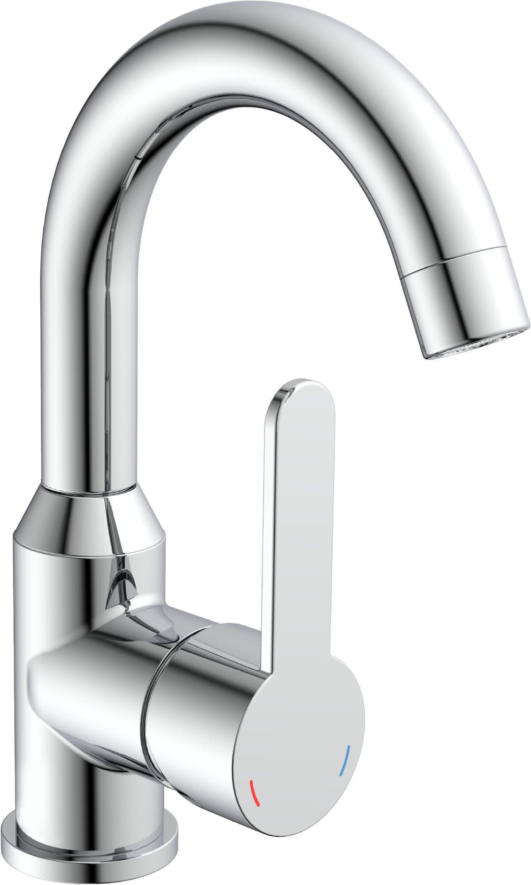 welltime Waschtischarmatur Adria | Silber