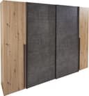 FORTE Kleiderschrank Narago | Mehrfarbig
