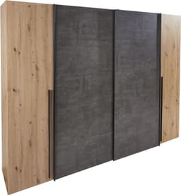 FORTE Kleiderschrank Narago | Mehrfarbig