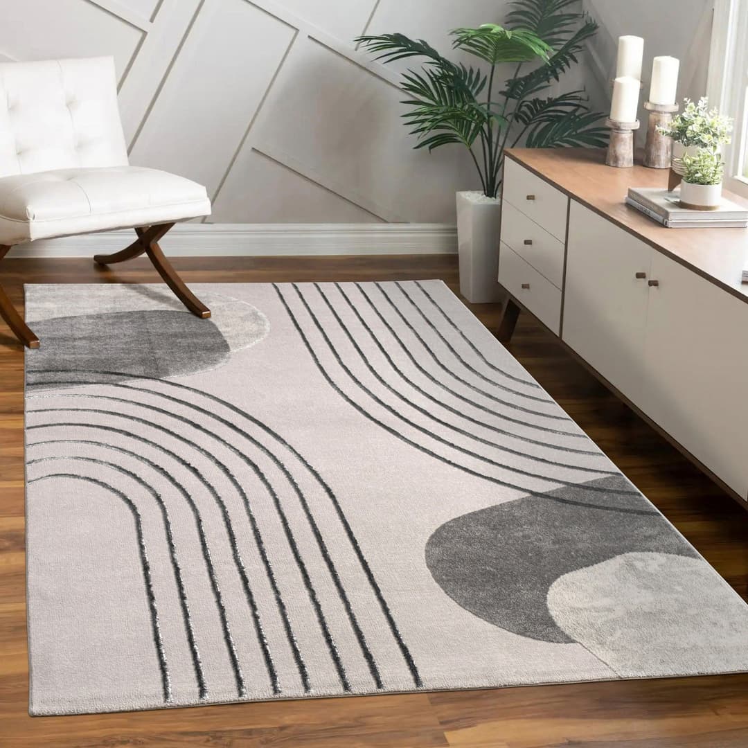 Paco Home Teppich Tuana 216 | Grau