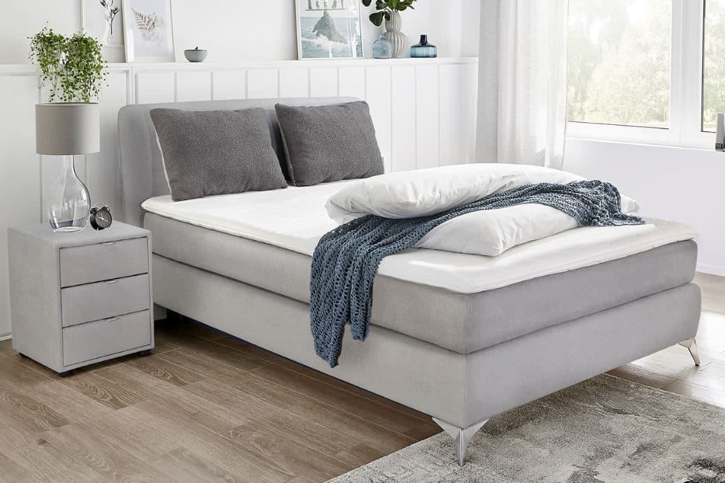 Jockenhöfer Gruppe Boxspringbett Elfie | Grau