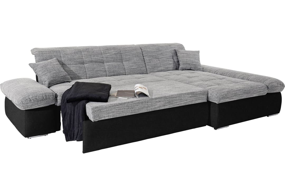 DOMO collection Ecksofa Moric | Mehrfarbig
