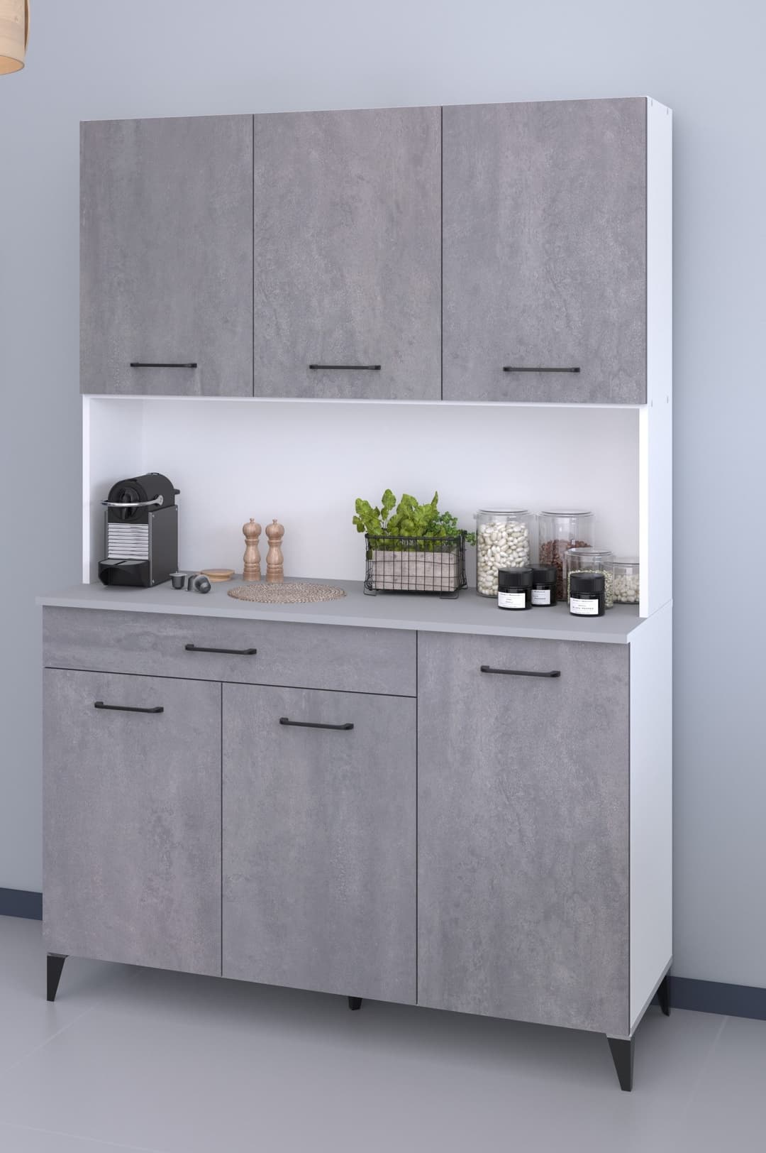 Parisot Malice 11 Buffet | Grau