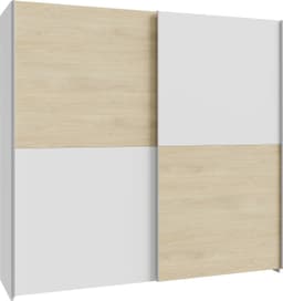 Forte Schwebetürenschrank | Mehrfarbig