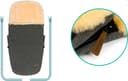 Fillikid Fußsack Bernina Wool | Grau 4