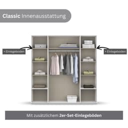 rauch VOYAGER Kleiderschrank | Weiß