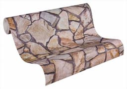 living walls Vliestapete Best of Wood`n Stone 2nd Edition | Braun