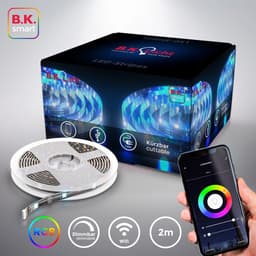 B.K.Licht LED-Streifen | Schwarz