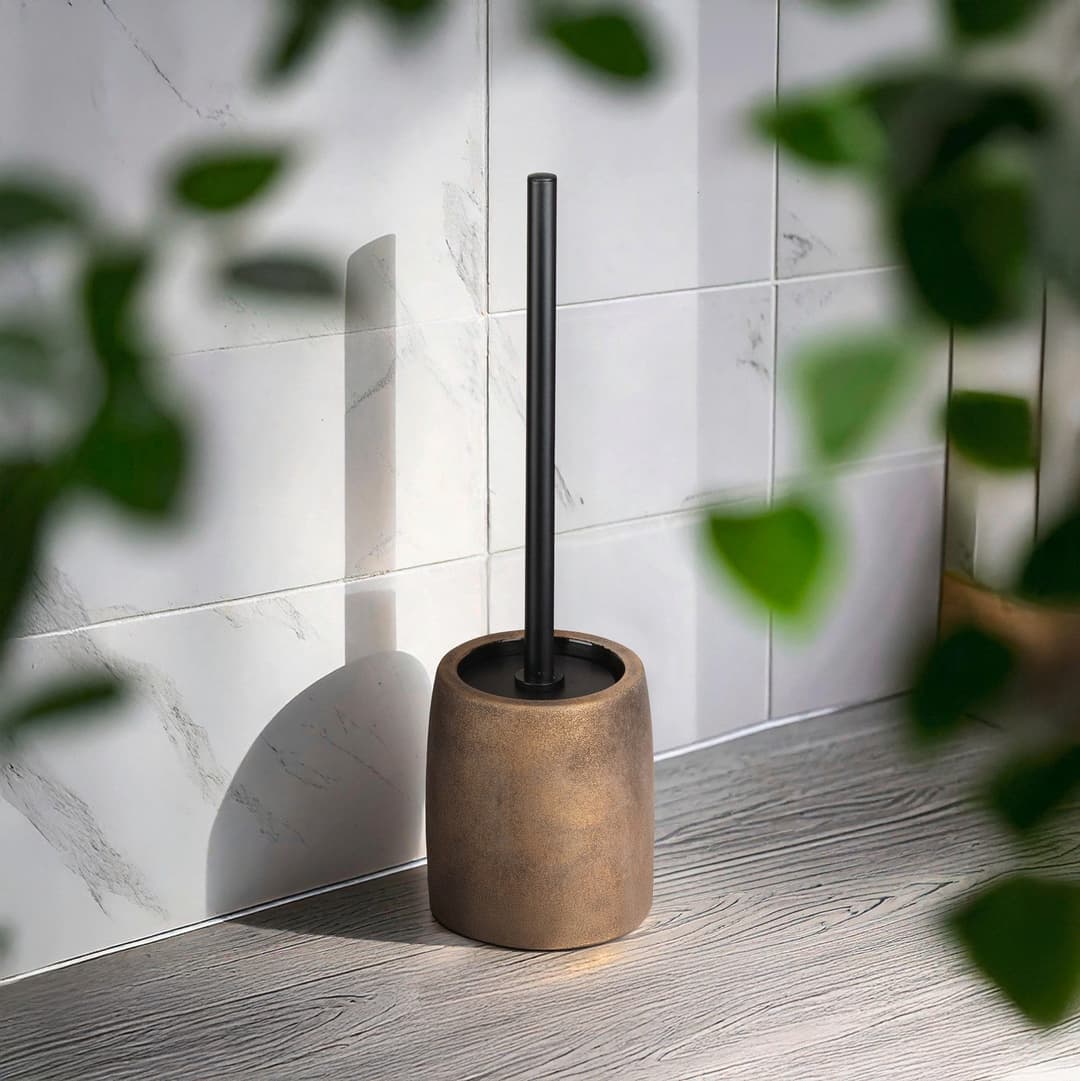 Wenko WC-Garnitur Tremea | Braun
