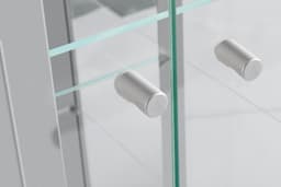 fif möbel Vitrine OPTIMA | Silber