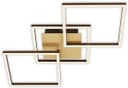 Briloner Leuchten Deckenleuchte Frame FRAME | Braun