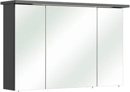 Saphir Quickset 327 Badmöbel-Set | Schwarz