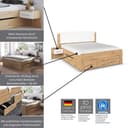 rauch Schlafzimmer-Set Komplettschlafzimmer | Holztöne 4