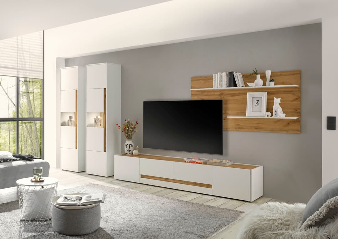 Home affaire Lowboard City/Giron | Weiß