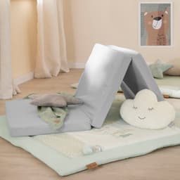 roba® Krabbeldecke Woodland Buddies | Grün