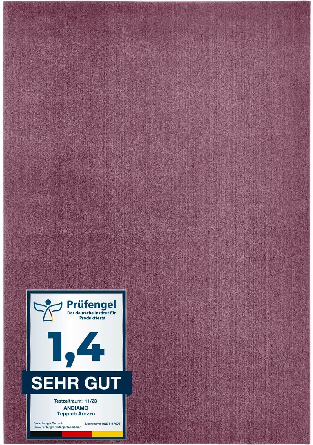 Andiamo Teppich Arezzo | Lila