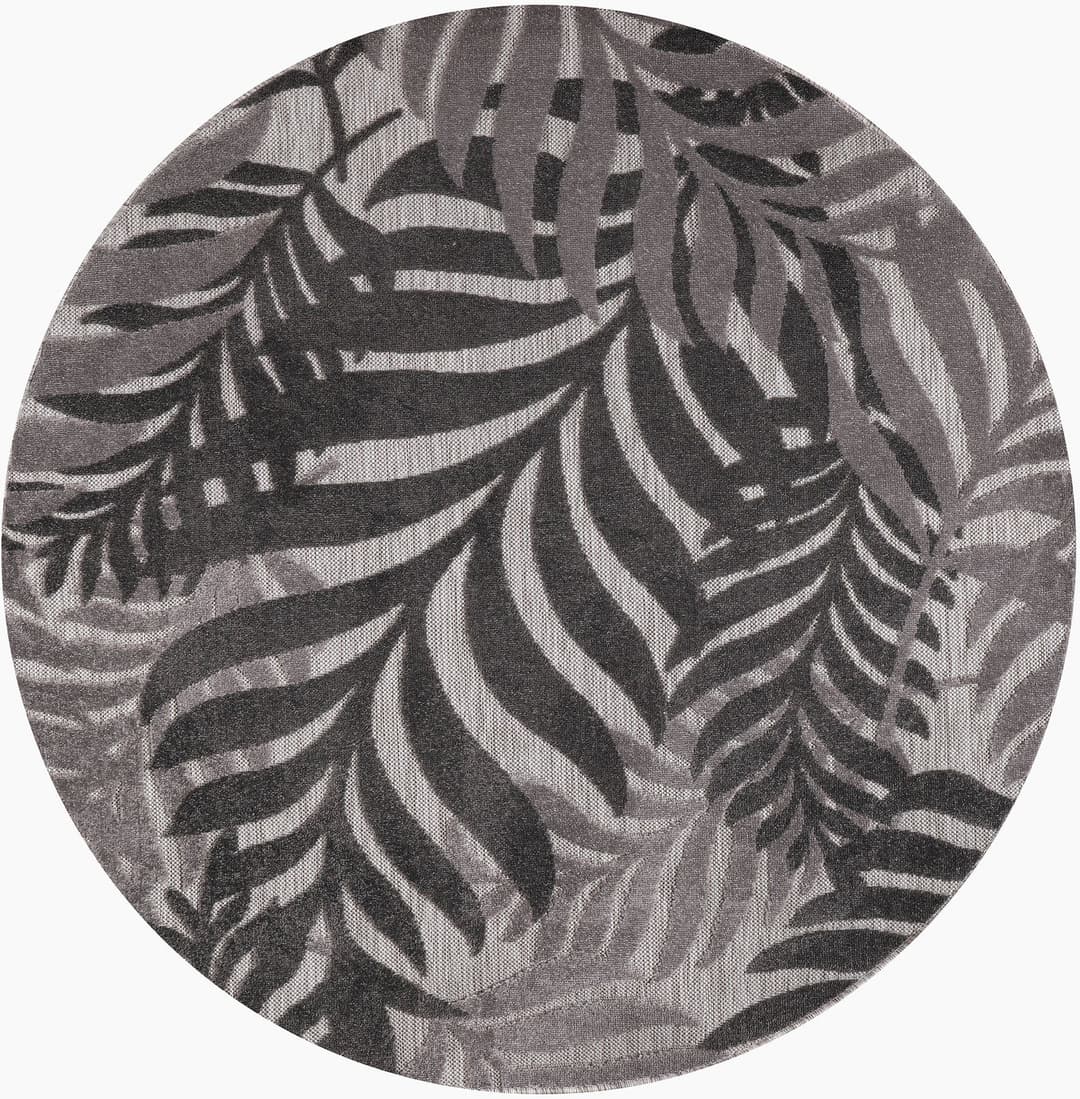 Sanat Teppich Floral Outdoor | Grau