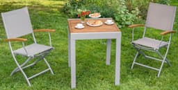 MERXX Gartentisch Balkonauszieh-tisch | Holztöne