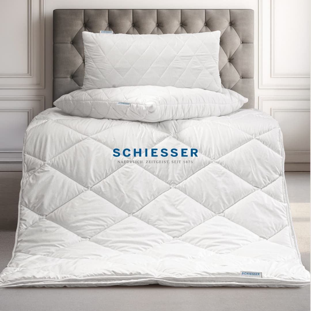 Schiesser Kopfkissen Hygge | Weiß