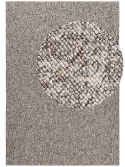 ELLE DECORATION Teppich Rocco | Braun