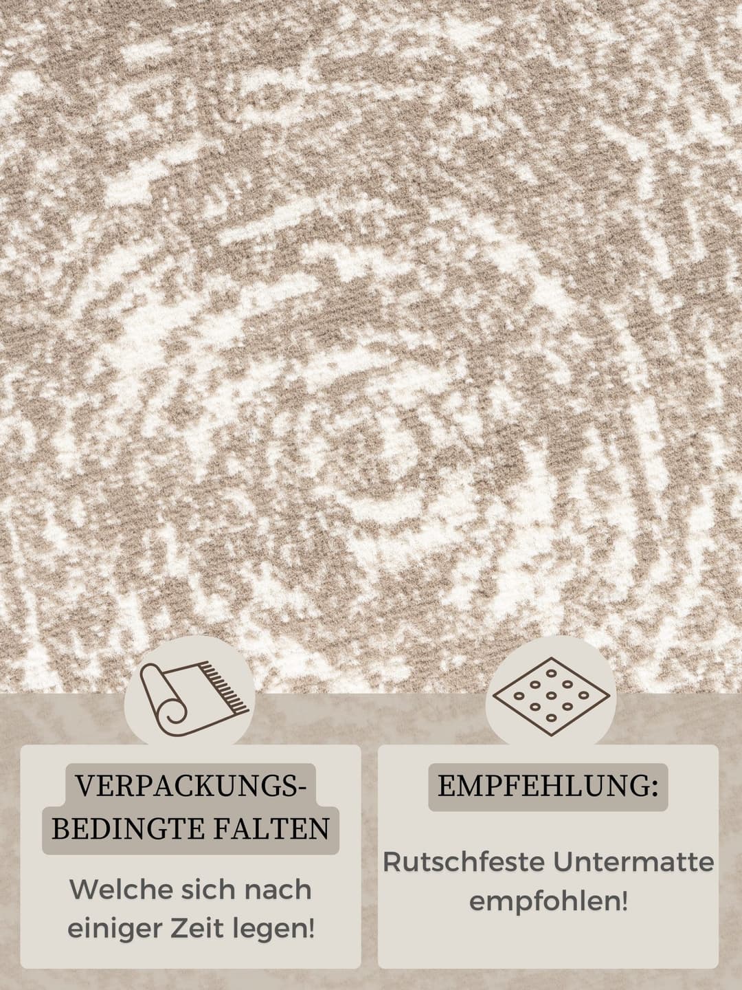 HANSE Home Teppich Cavallo | Beige