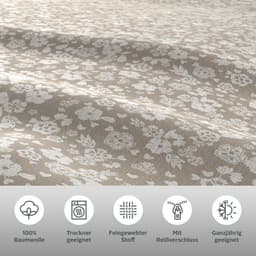 OTTO home Bettwäsche Mariby | Beige