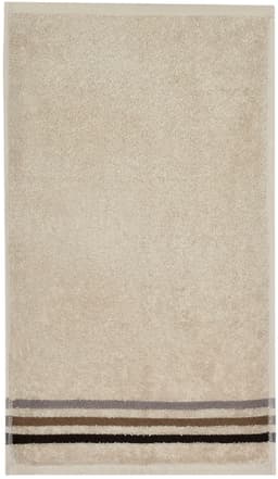Schiesser Gästehandtücher Skyline Color | Beige