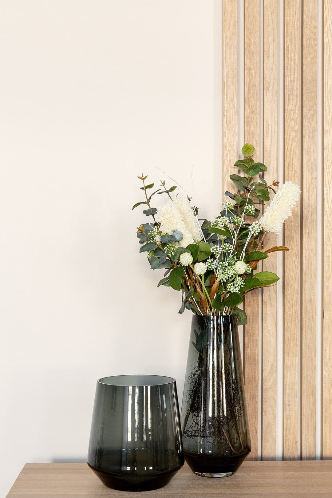 Fink Dekovase LINEA | Grau