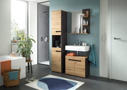 welltime Badspiegel REHAT | Braun