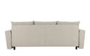 Home affaire MAGHERA 3-Sitzer Schlafsofa | Beige 5
