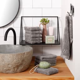 OTTO home Waschlappen Regona | Grau