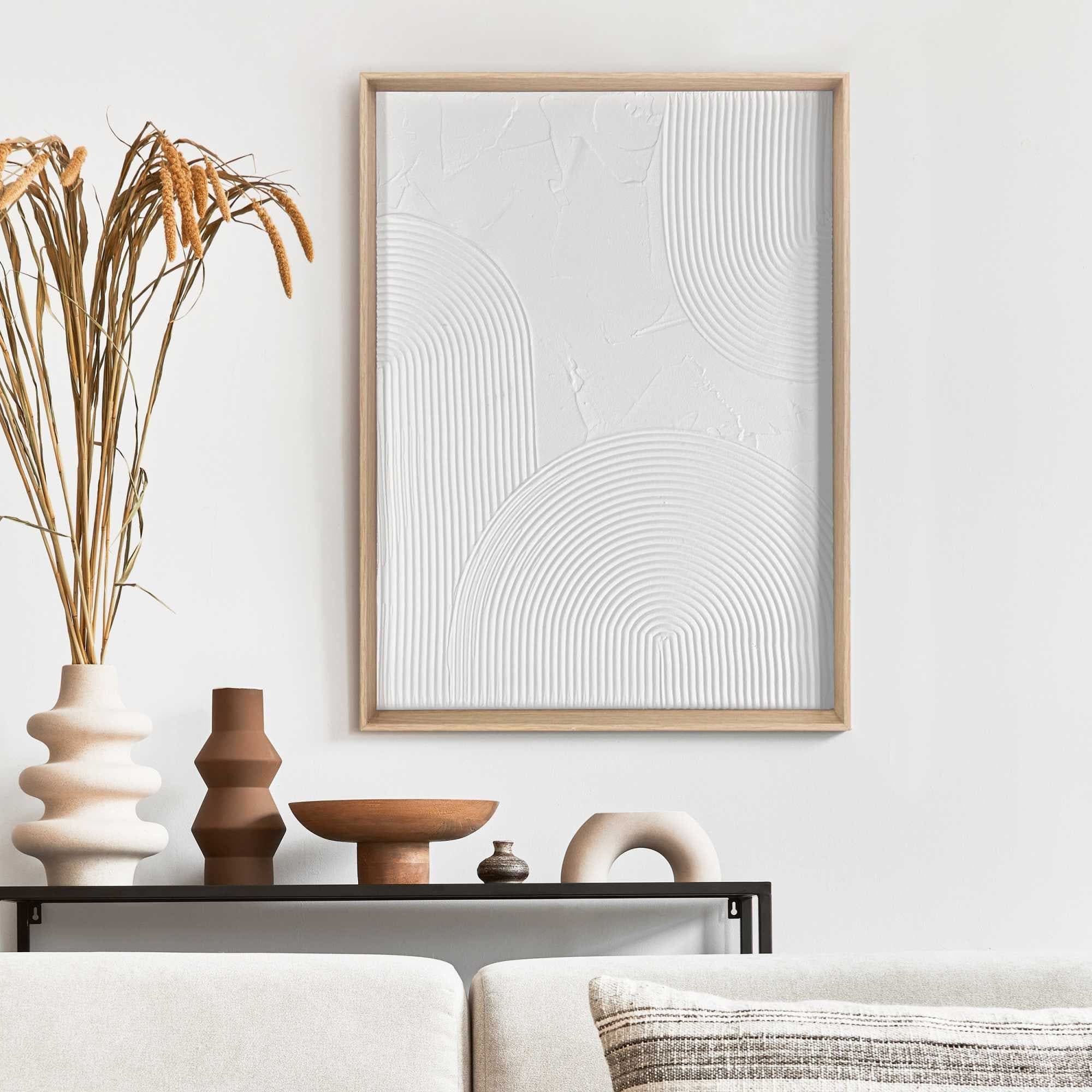 Reinders! Wandbild Thin Comb | Weiß