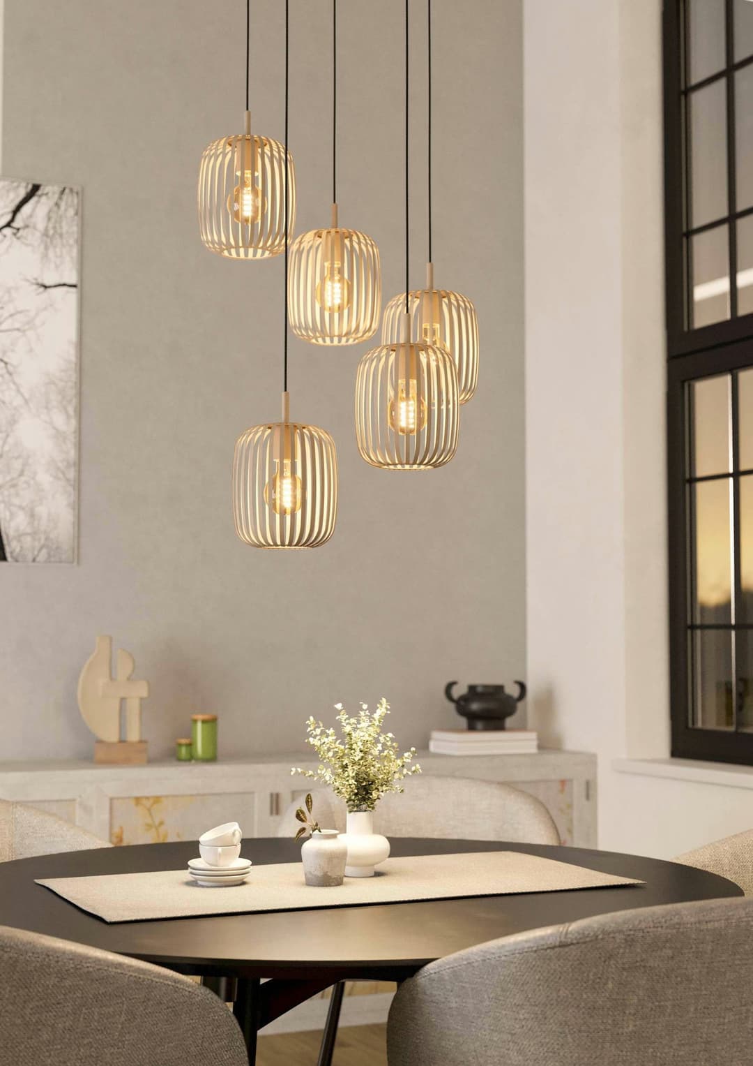 EGLO ROMAZZINA Pendelleuchte | Beige