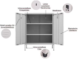 OTTO home Wäscheschrank Siena | Grün