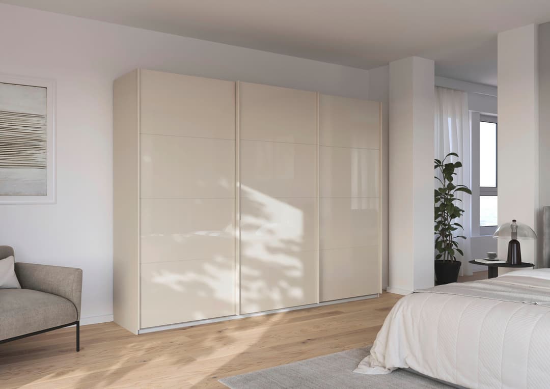 OTTO home AGORDO Schwebetürenschrank | Beige