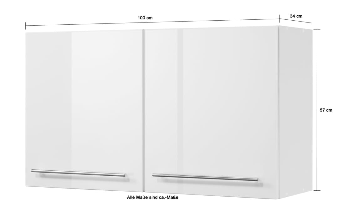 KOCHSTATION Hängeschrank KS-Wien | Grau